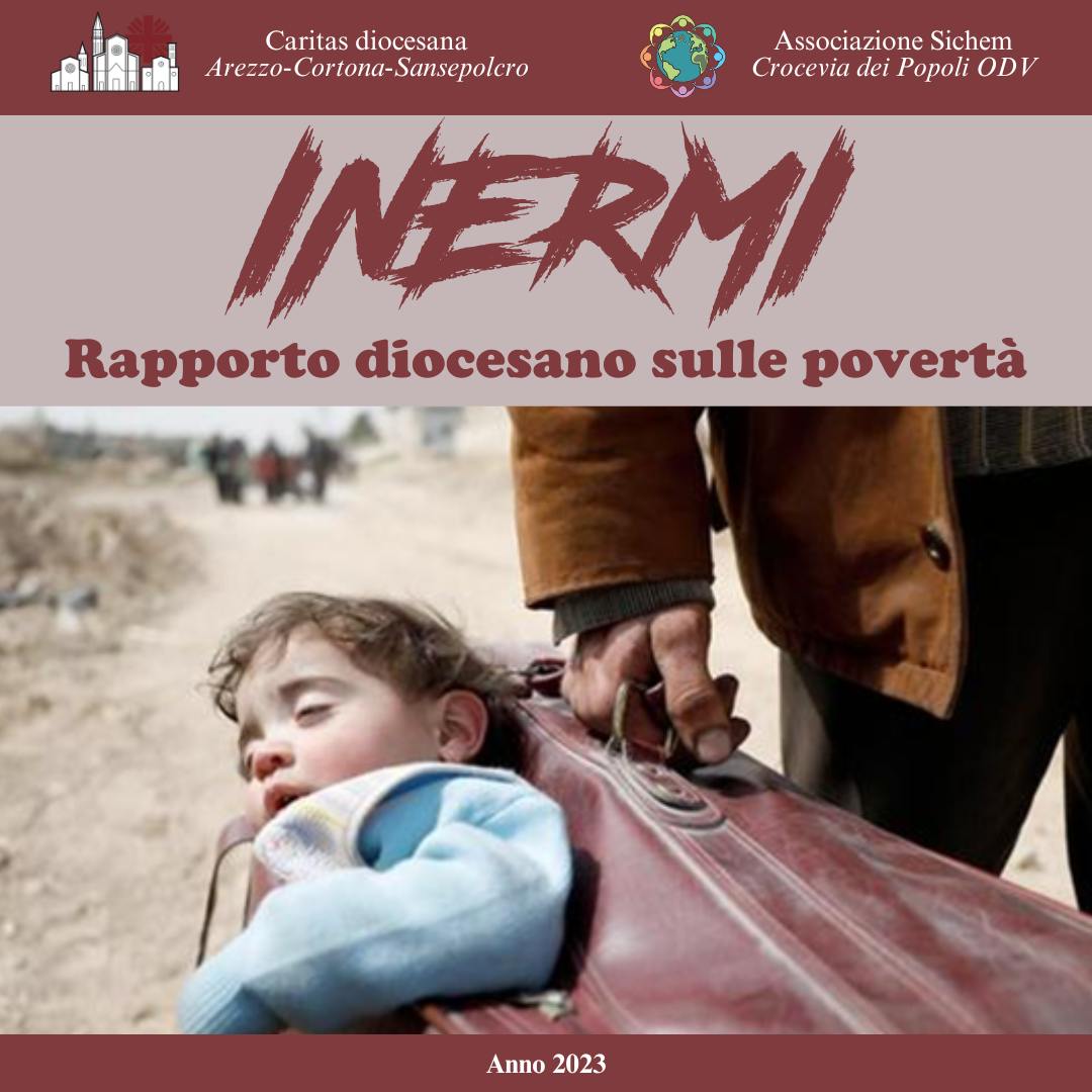 Aumentano italiani alla Caritas, rapporto diocesano su povertà ad Arezzo.