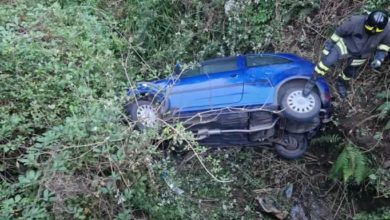 Auto precipita nel greto del fiume a Bogo a Mozzano, due feriti.