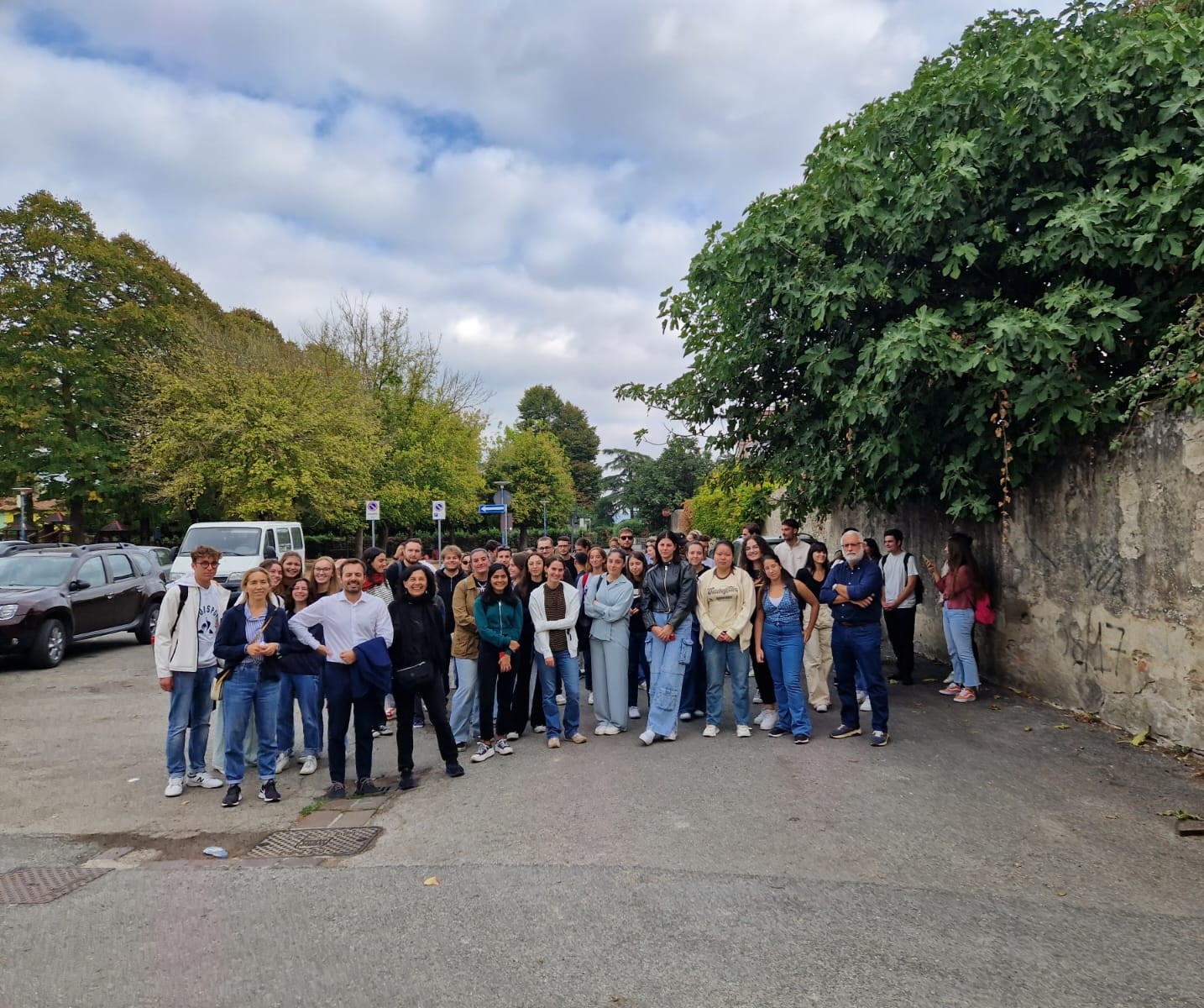 Campi Bisenzio scelto da facoltà di architettura per studio, studenti e sindaco visitano.