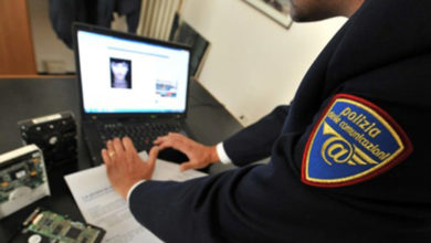 Carabiniere sospeso per pedopornografia su PC.