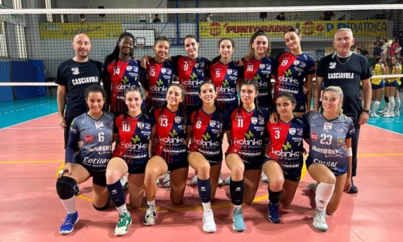 Casciavola's volleyball team earns away point on first Serie D match