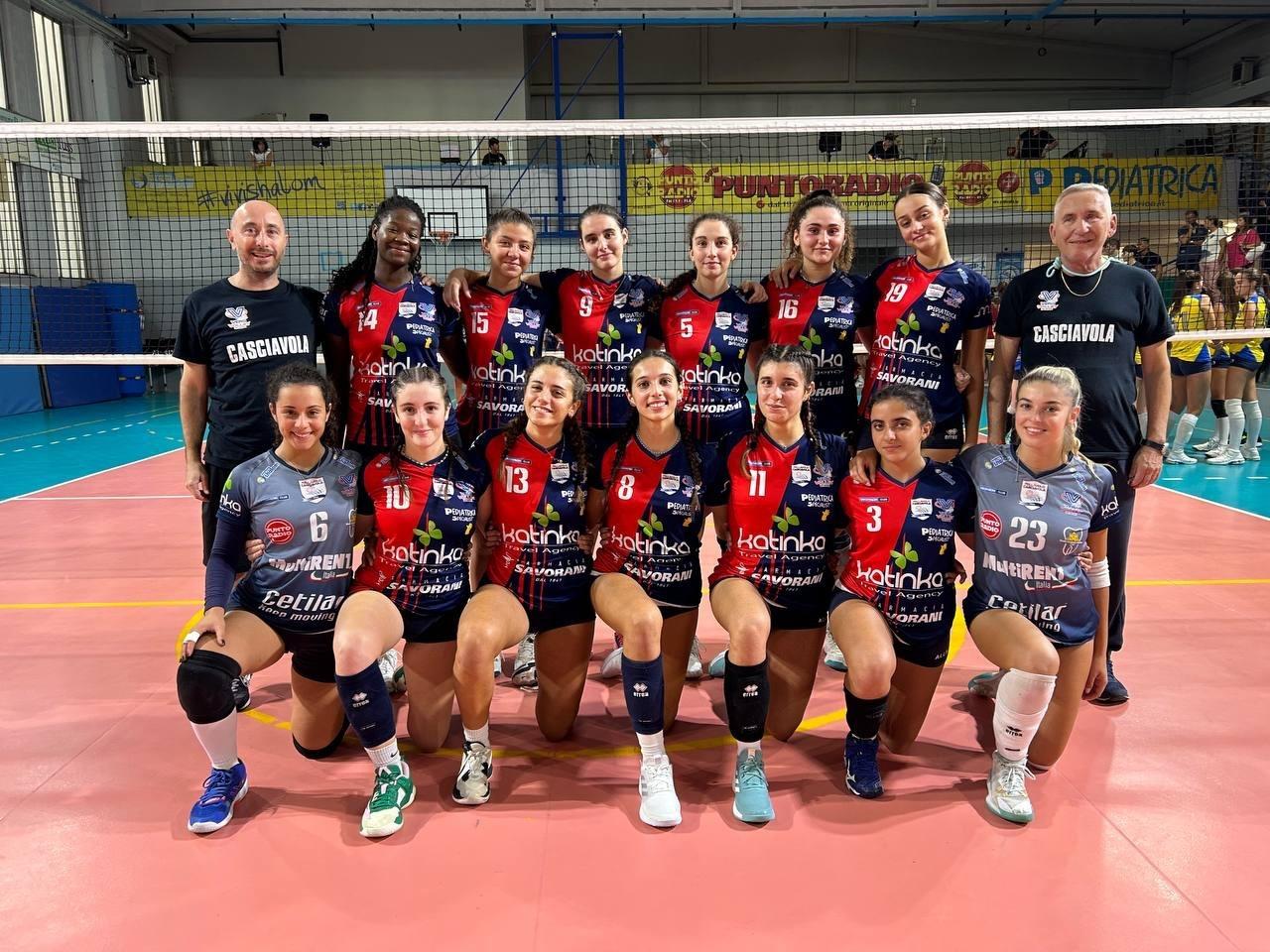 Casciavola's volleyball team earns away point on first Serie D match