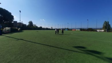Commissione Sport di Siena visita campi calcio Comune, con Brontolo | Notizie Palio Siena e altri palii d'Italia