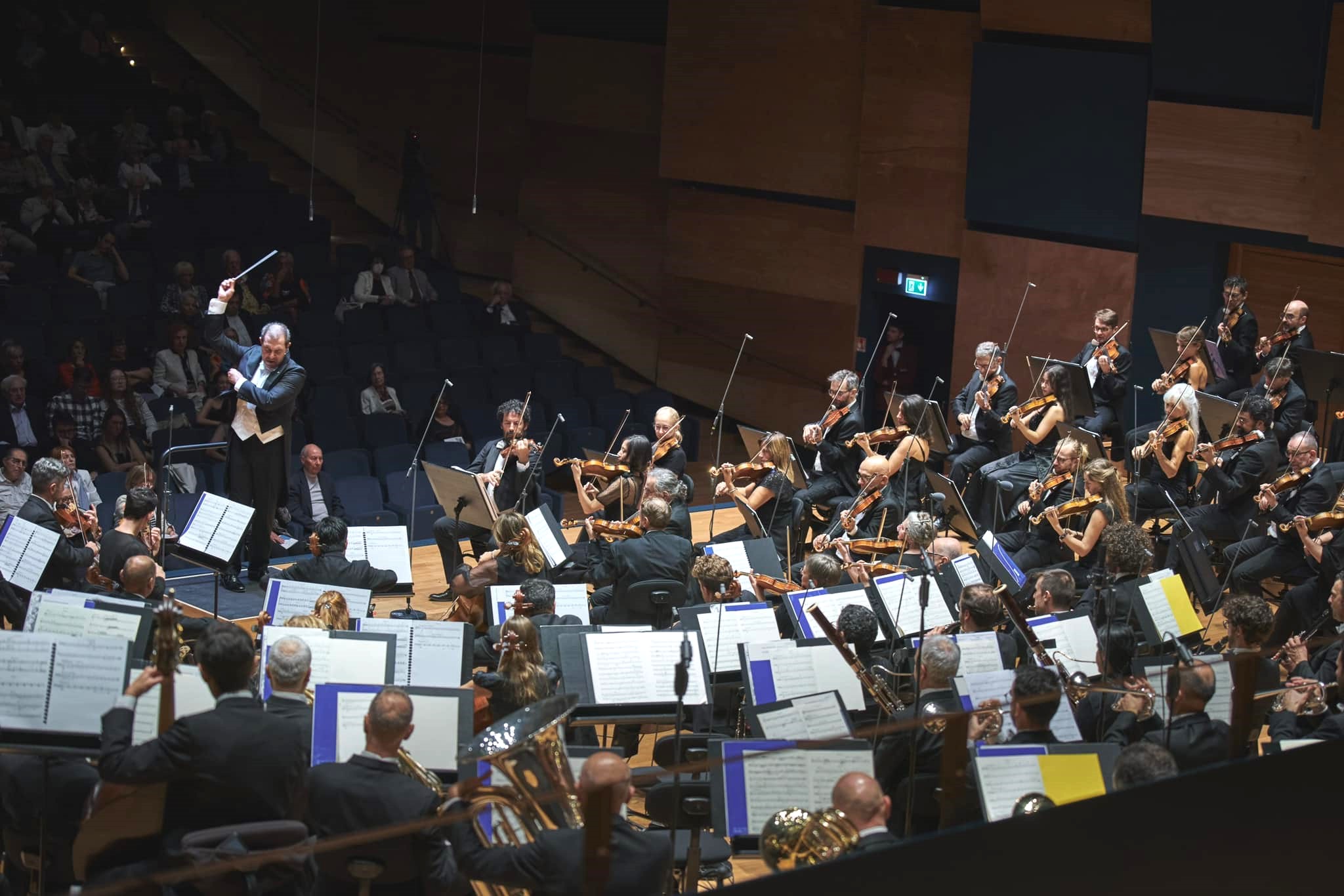 Concerto di Gatti e Gorini all'Auditorium del Maggio Musicale Fiorentino.