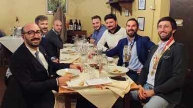Convegno "Round Table 51 Lucca" favorisce slow food all'osteria Mecenate.