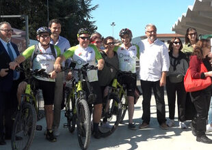 Da Marlia a Roma in bici, una pedalata per l'ambiente.