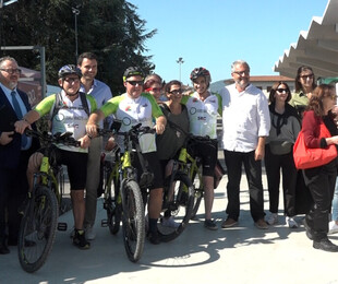 Da Marlia a Roma in bici, una pedalata per l'ambiente.