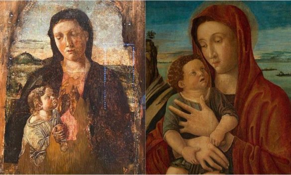 Dipinto di Giovanni Bellini rinvenuto in Croazia, la 'Madonna col Bambino' svelata dopo secoli su Isola di Pag.