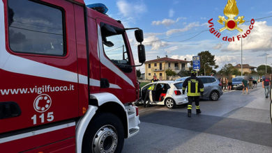 Doppio intervento vigili del fuoco nel pisano.