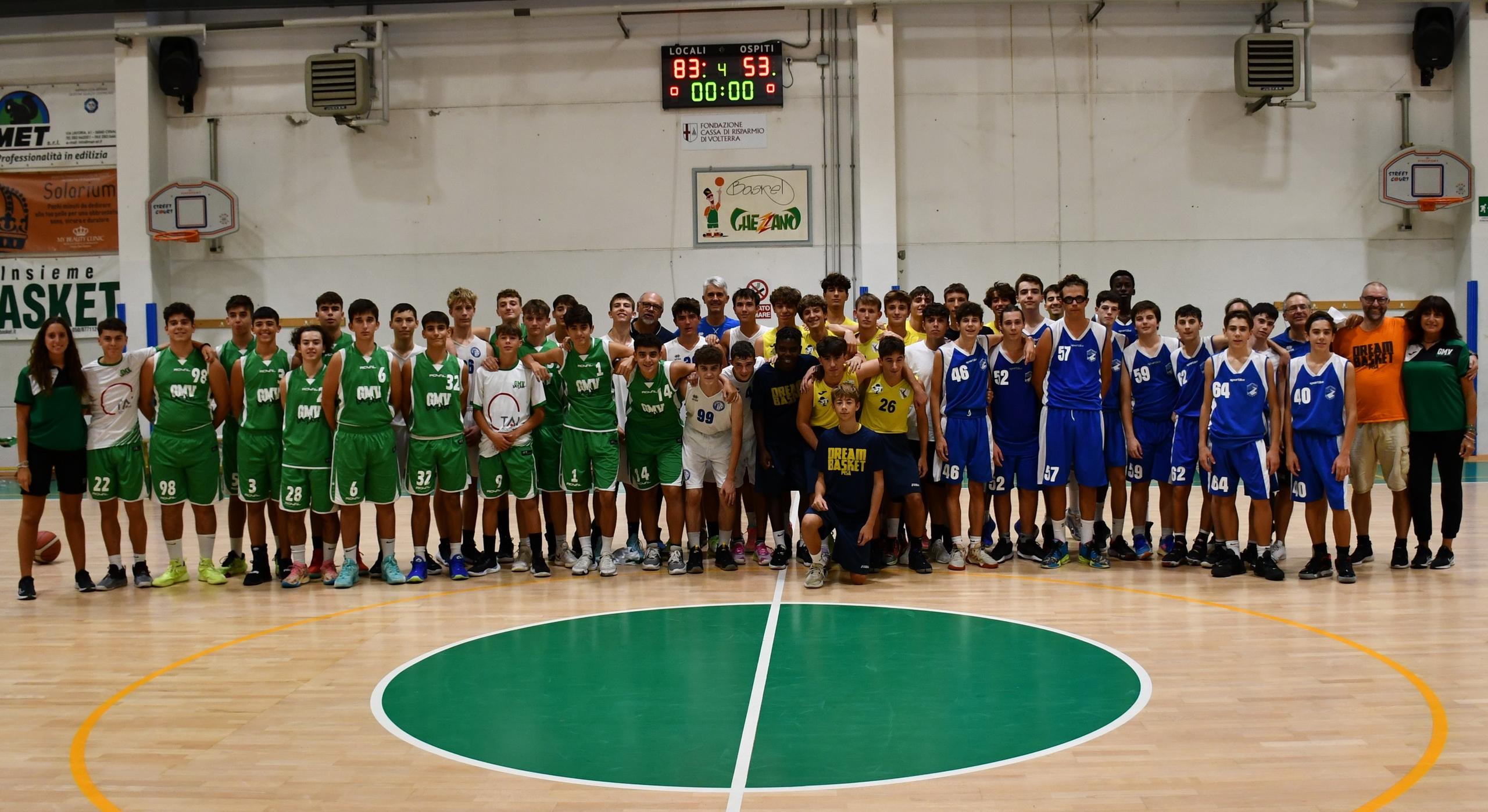 Dream Pisa vince II torneo “Occhio al Canestro” di basket.