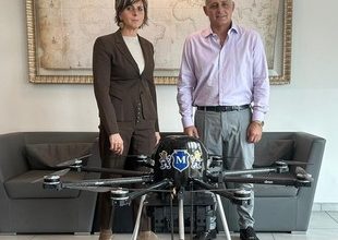 Drone Falco 'made in Prato' per sicurezza nel settore edile, un progetto pilota innovativo che promette il lavaggio di palazzi con Montebianco Costruzioni