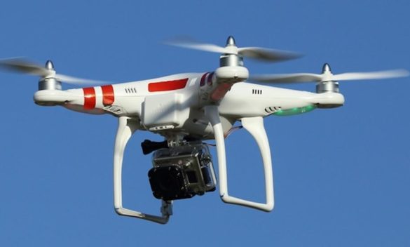 Drone da Livorno a Capraia per spedizioni medicinali.