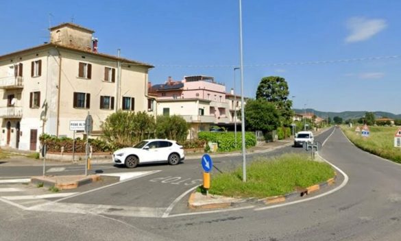 Ferito in scontro auto-bici a Pieve al Toppo