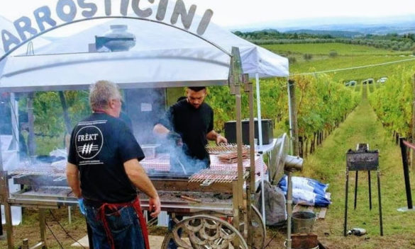 dit'unto a Villa a Sesta, banco arrosticini