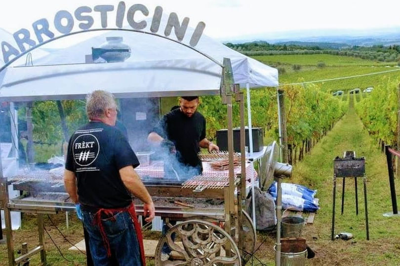 dit'unto a Villa a Sesta, banco arrosticini