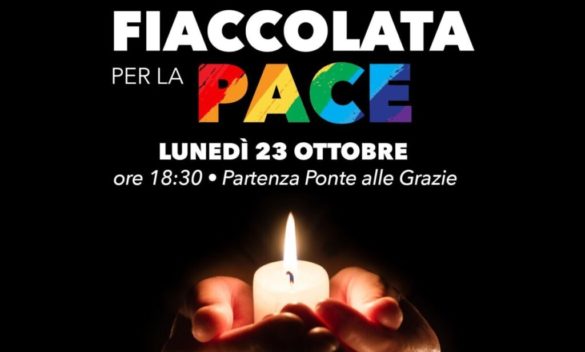 Fiaccolata per la pace a Firenze, il 23 ottobre evento imperdibile.