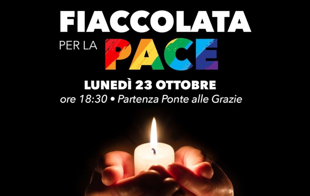 Fiaccolata per la pace a Firenze, il 23 ottobre evento imperdibile.