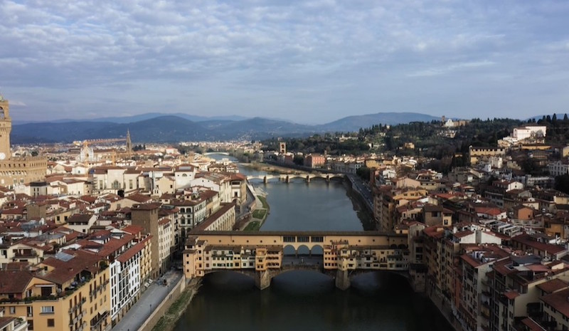 Firenze, illuminata di verde per la Salute Mentale.