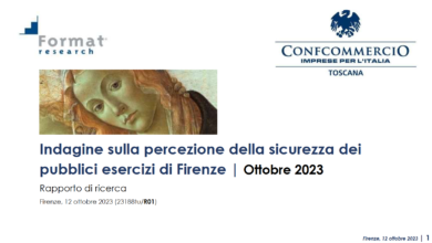 "Firenze spaccata", l'allarme sicurezza di Confcommercio e FIPE.