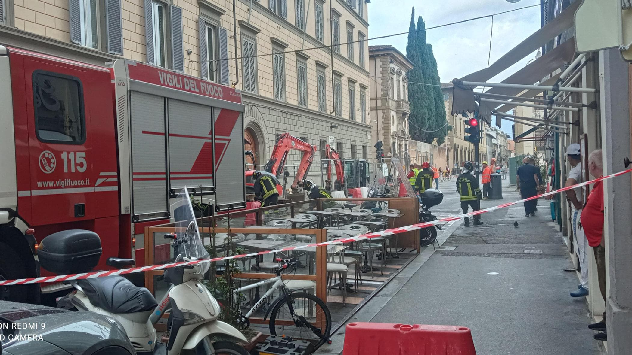 Fuga gas a Firenze, emergenza in piazza San Marco