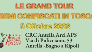 Grand tour dei beni confiscati in Toscana fa tappa al CRC dell'Antella - Il Gazzettino del Chianti
