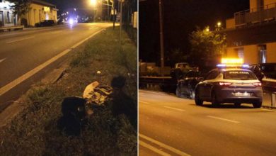 Grave incidente a Carrara, 27enne in scooter si scontra con un'auto.