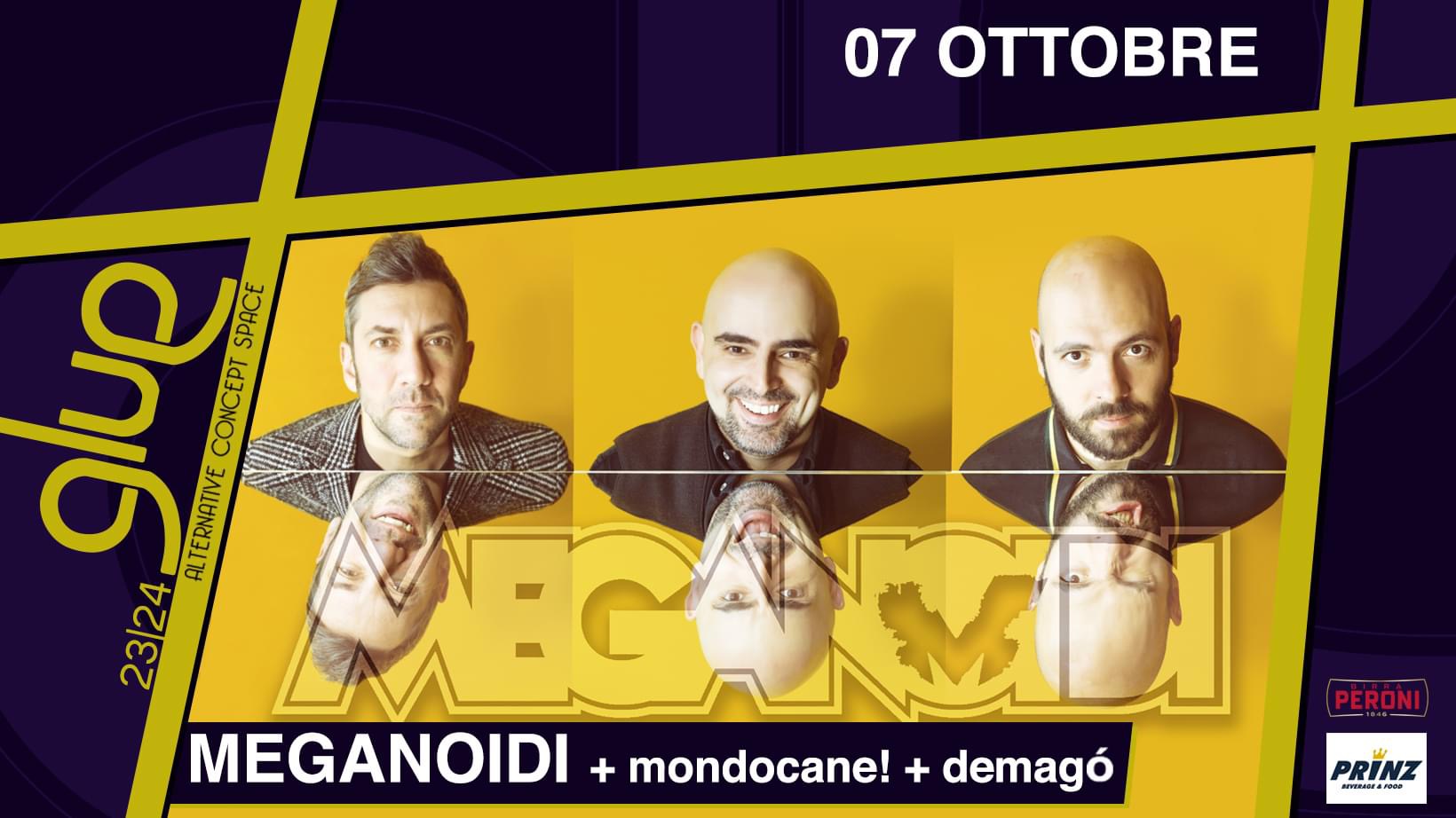 Il Glue di Firenze riparte con i Meganoidi in concerto