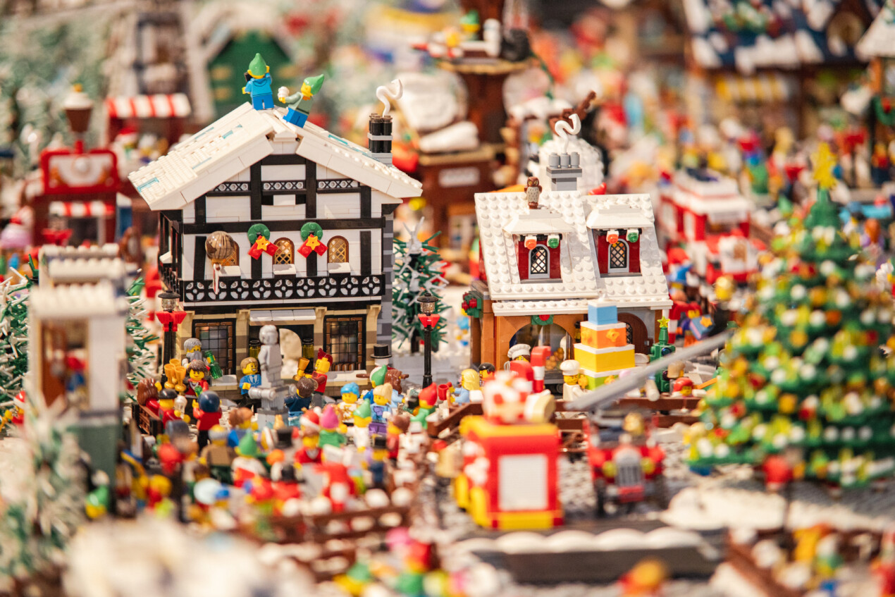 Il Grande Lego Brick House ad Arezzo, una tappa imperdibile a Città del Natale.