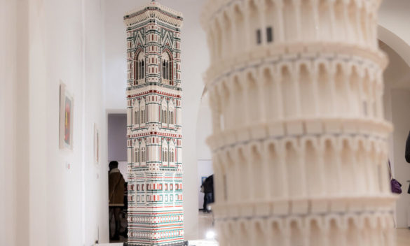 Il Grande Lego Brick House illumina Arezzo Città del Natale