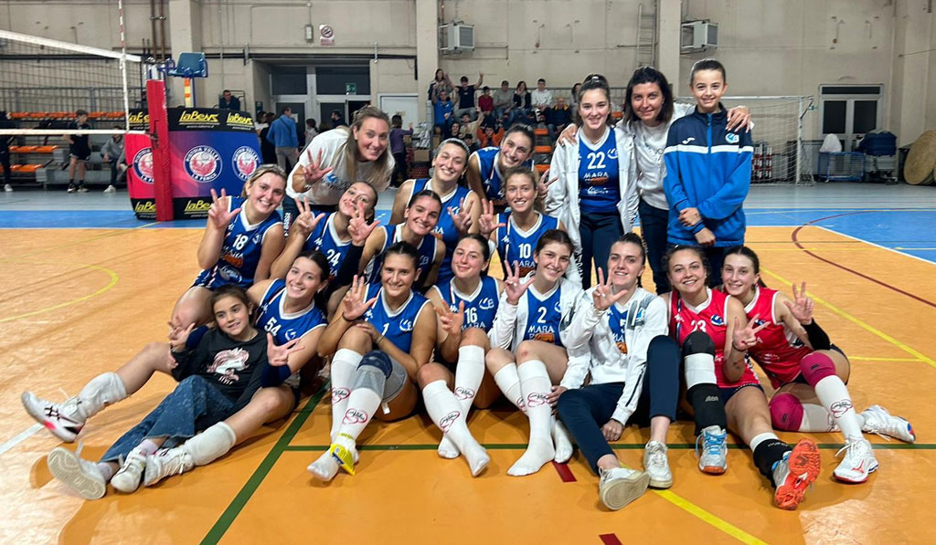 Il Volley Barga trionfa a Pistoia, debutto perfetto nel campionato di Prima Divisione.