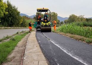 In corso lavori per la nuova pista ciclabile Cep