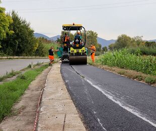 In corso lavori per la nuova pista ciclabile Cep