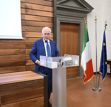 Inaugurazione del Corridoio Vasariano in onore di Cosimo I e Vasari a 450 anni dalla morte.