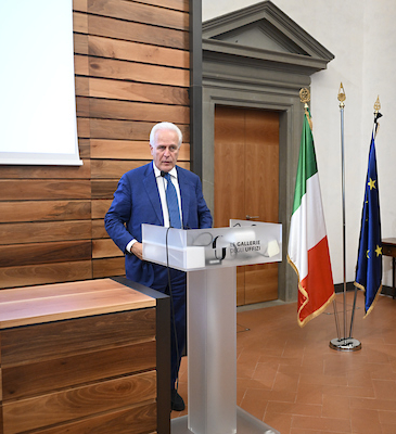 Inaugurazione del Corridoio Vasariano in onore di Cosimo I e Vasari a 450 anni dalla morte.