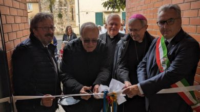 Inaugurazione e festa a Mezzana per la Fondazione Casa Cardinale Maffi, residenza per sacerdoti anziani.