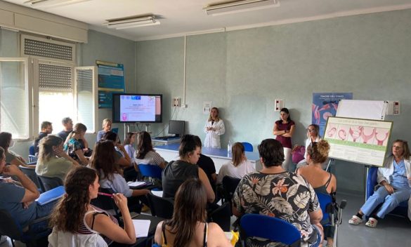 Incontro alla Aoup sul tutelare allattamento e lavoro per famiglie.