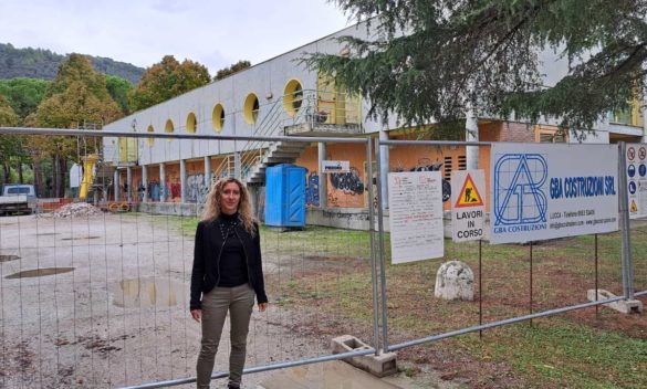 Iniziate opere per la piscina comunale a San Giuliano Terme.