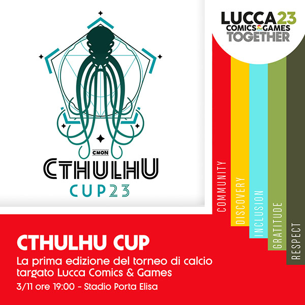 La Cthulhu CUP by CMON sbarca a Lucca.