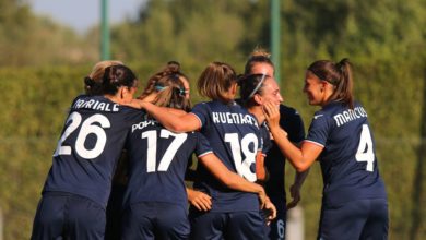Lazio Women vince contro Arezzo 3-2, confermando il primo posto.
