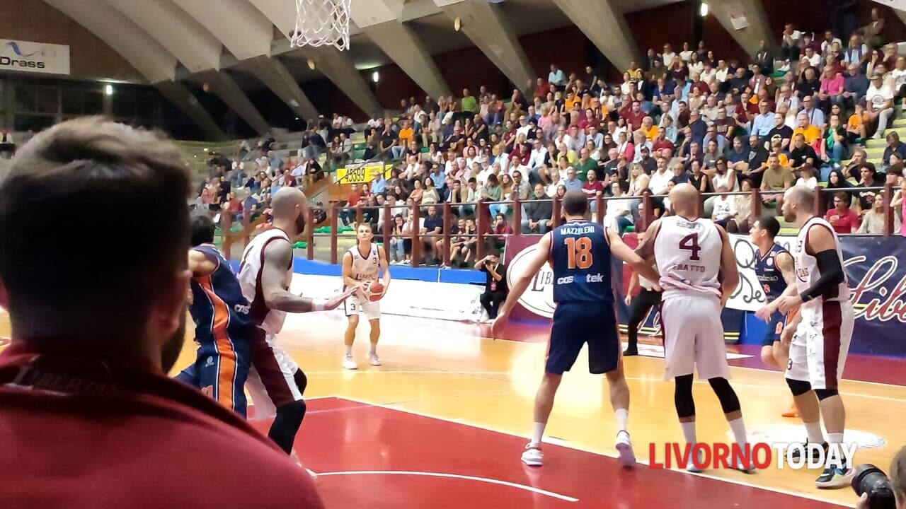 Libertas Livorno - Aurora Desio in diretta. Inizio alle 20.45. LIVE.