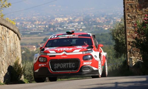 Mabellini-Lenzi conquistano il Rally Città di Pistoia .