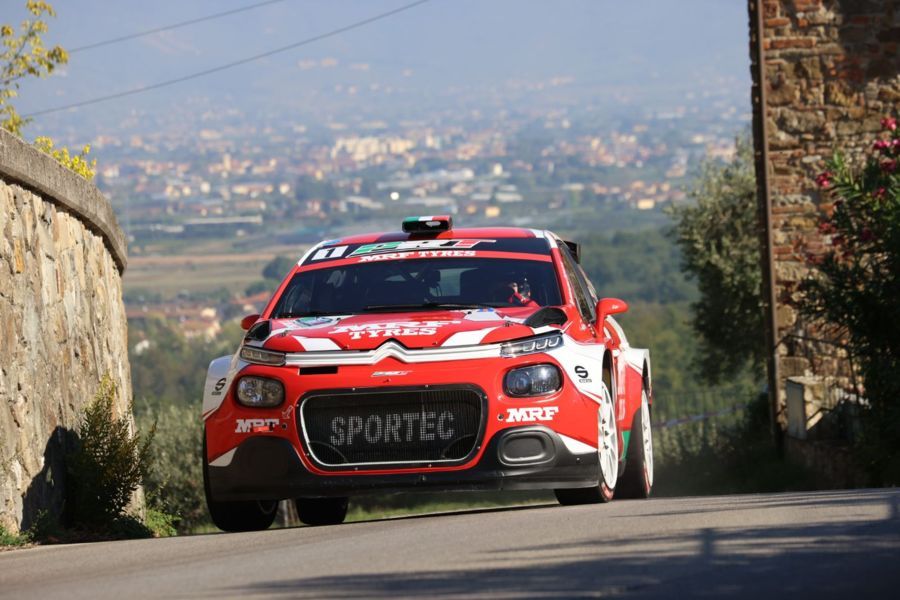 Mabellini-Lenzi conquistano il Rally Città di Pistoia .