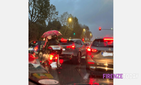 Maltempo in arrivo, traffico in pericolo.