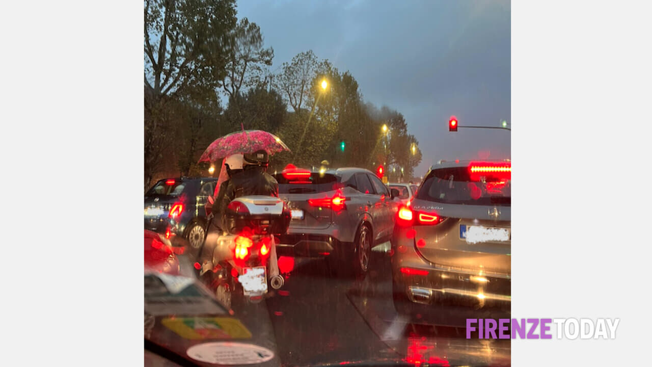 Maltempo in arrivo, traffico in pericolo.