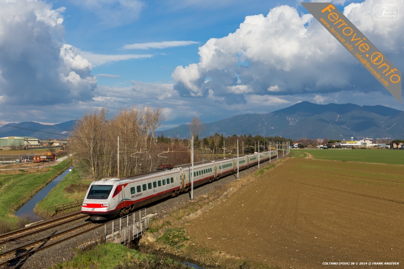 Manutenzione infrastrutturale ferroviaria Roma-Pisa per miglioramenti.