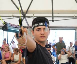 Marco Pizzi, Bicampione italiano Allievi Pistola Veloce e Olimpica.