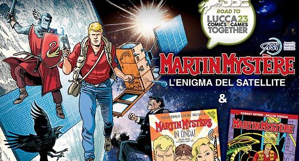 Martin Mystère si esibisce a Lucca, porta il mistero sulla scena!