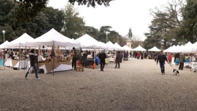 Mercatino natalizio degli hobbisti a Siena, Lizza, 8 dicembre - 7 gennaio.