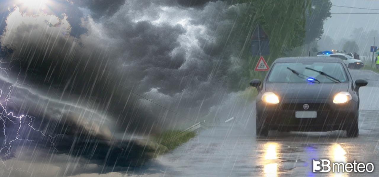 Meteo, Pioggia e vento intenso su Nord, Toscana e costa adriatica. Previsioni delle prossime ore.