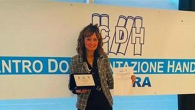 Michela Agostini vince primo premio Concorso Letterario "FantasticHandicap" 2023 organizzato da Centro Documentazione Handicap di Carrara.
